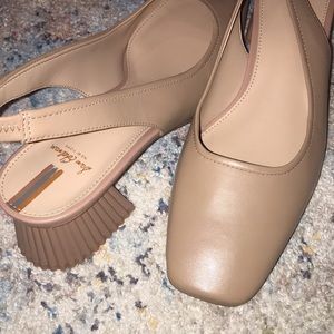 nwot sam edelman nude heel